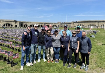 Shoreham Bank volunteers at Boots on the Ground